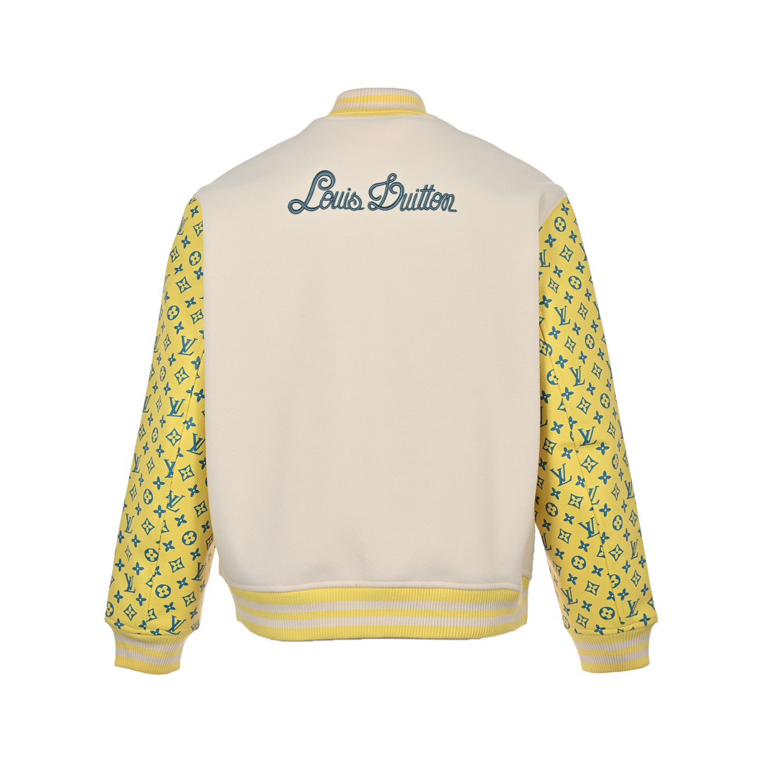 Louis Vuitton/路易威登 23ss 刺绣字母棒球夹克外套-Chinese UA Cheap High Quatity Brand Clothes Bags handbags Sneakers wholesale wholesaler seller from China Factory suppliers Fashion Clothing Shoes best Quality Beautiful Price Louis Vuitton/路易威登 23ss 刺绣字母棒球夹克外套