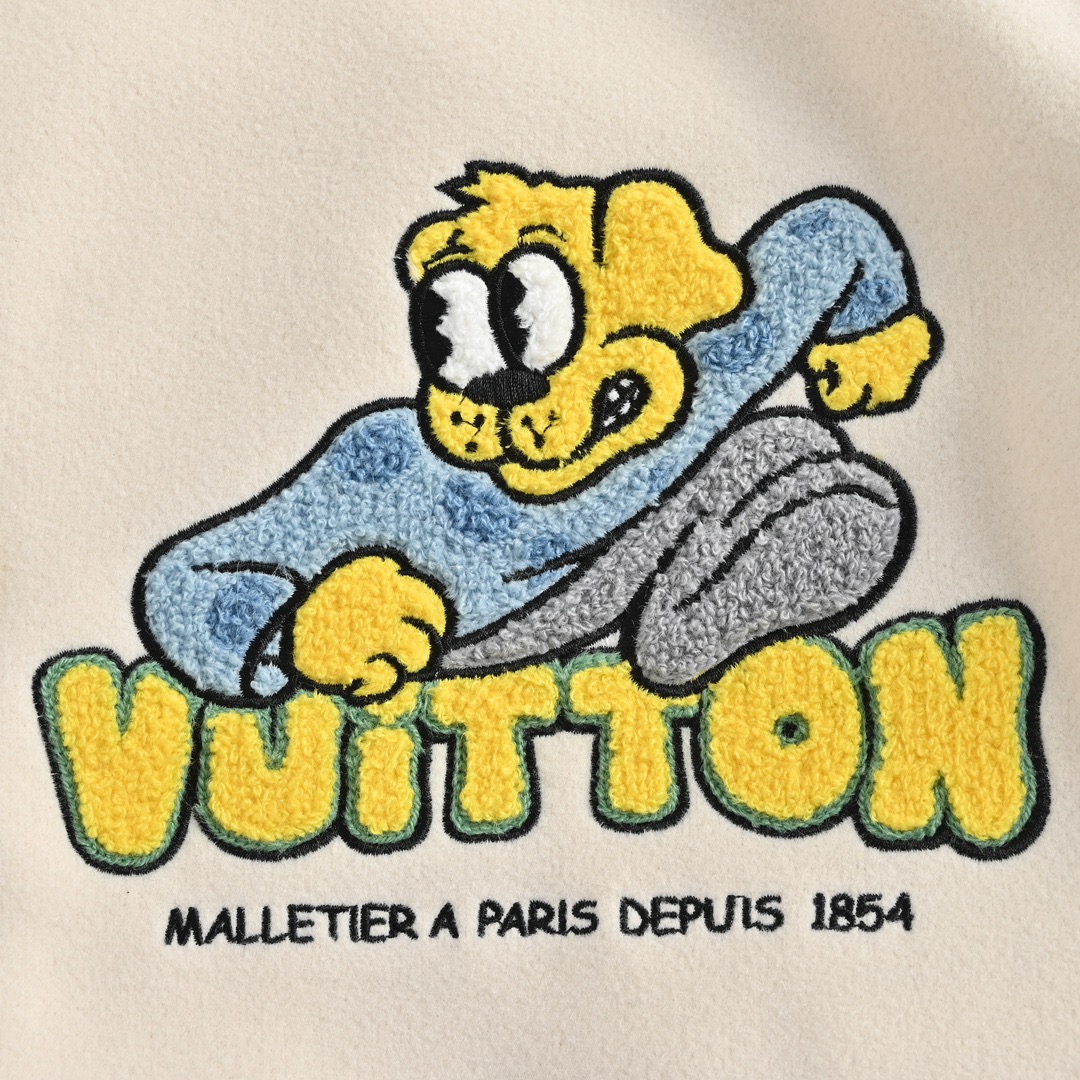 Louis Vuitton/路易威登 23ss 刺绣字母棒球夹克外套-Chinese UA Cheap High Quatity Brand Clothes Bags handbags Sneakers wholesale wholesaler seller from China Factory suppliers Fashion Clothing Shoes best Quality Beautiful Price Louis Vuitton/路易威登 23ss 刺绣字母棒球夹克外套