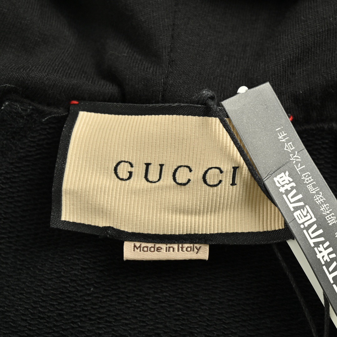 Gucci /古驰 红绿织带半拉链长袖连帽卫衣-Chinese UA Cheap High Quatity Brand Clothes Bags handbags Sneakers wholesale wholesaler seller from China Factory suppliers Fashion Clothing Shoes best Quality Beautiful Price Gucci /古驰 红绿织带半拉链长袖连帽卫衣