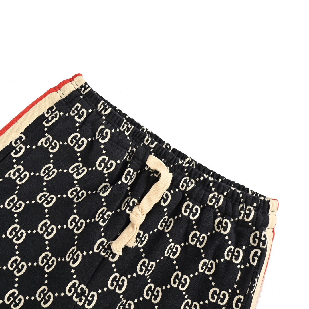 Gucci/古驰 经典满印提花logo套装长裤-Chinese UA Cheap High Quatity Brand Clothes Bags handbags Sneakers wholesale wholesaler seller from China Factory suppliers Fashion Clothing Shoes best Quality Beautiful Price Gucci/古驰 经典满印提花logo套装长裤