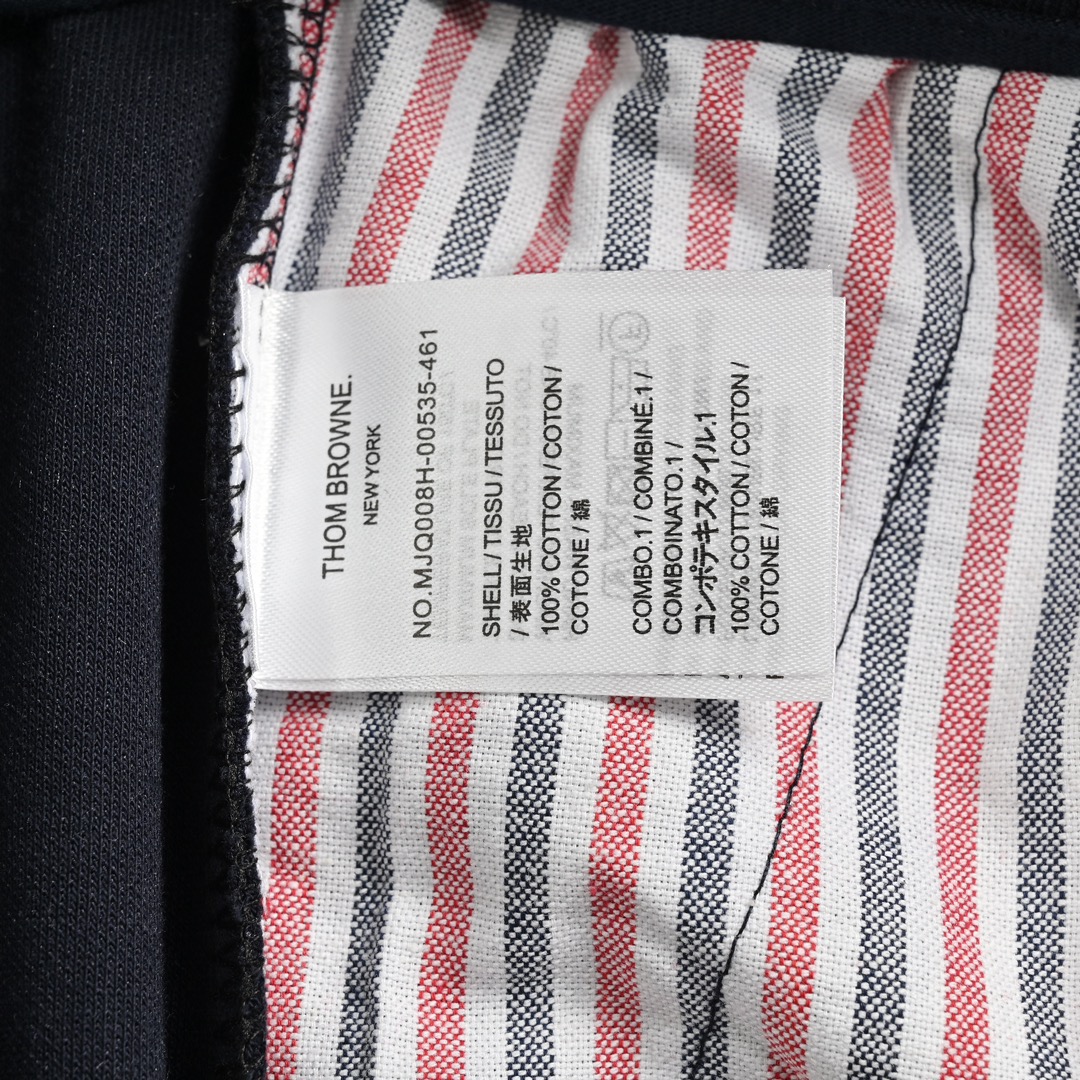 Thom Browne/汤姆布朗 色织四杠抽绳束腿长裤 领口三角单独横机摇-Chinese UA Cheap High Quatity Brand Clothes Bags handbags Sneakers wholesale wholesaler seller from China Factory suppliers Fashion Clothing Shoes best Quality Beautiful Price Thom Browne/汤姆布朗 色织四杠抽绳束腿长裤 领口三角单独横机摇