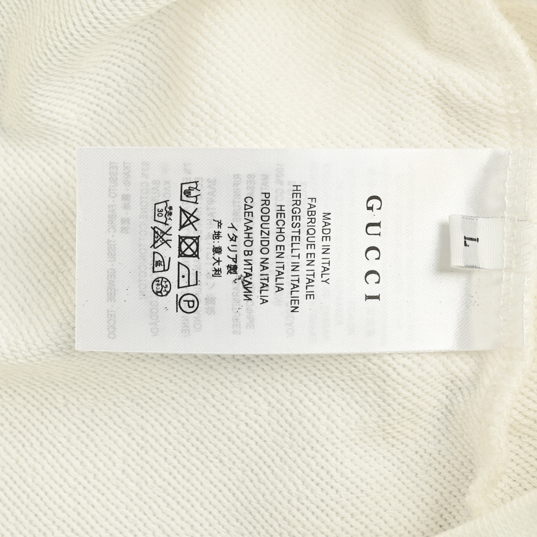 Gucci/古驰 24Fw 毛巾绣字母圆领卫衣-Chinese UA Cheap High Quatity Brand Clothes Bags handbags Sneakers wholesale wholesaler seller from China Factory suppliers Fashion Clothing Shoes best Quality Beautiful Price Gucci/古驰 24Fw 毛巾绣字母圆领卫衣