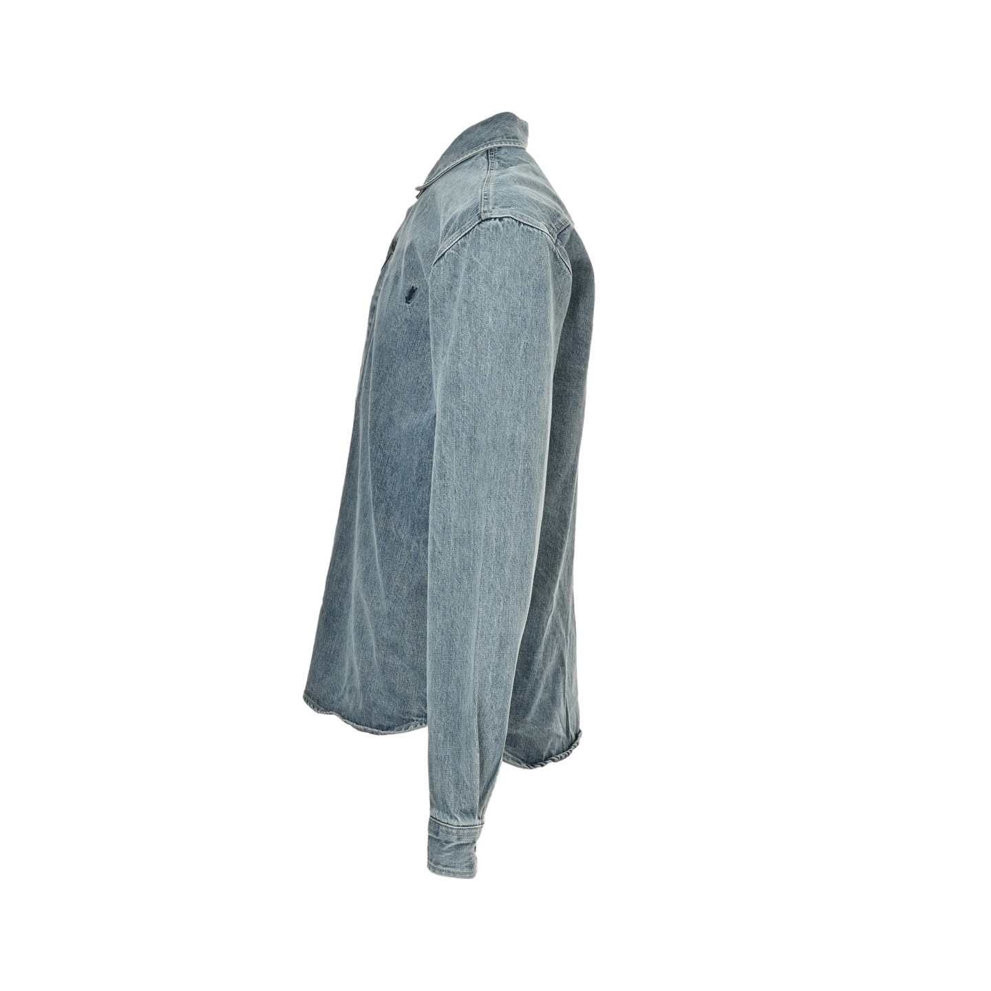 Saint Laurent/圣罗兰 25ss 刺绣标识牛仔衬衫外套-Chinese UA Cheap High Quatity Brand Clothes Bags handbags Sneakers wholesale wholesaler seller from China Factory suppliers Fashion Clothing Shoes best Quality Beautiful Price Saint Laurent/圣罗兰 25ss 刺绣标识牛仔衬衫外套