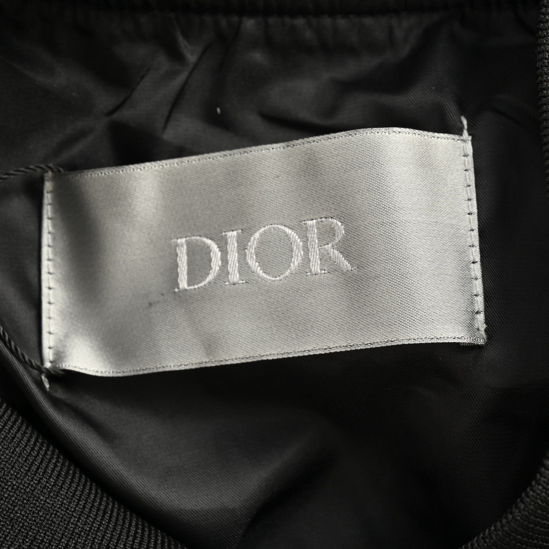 Dior/迪奥 24Fw 花卉刺绣徽标棒球夹克 Dior/迪奥 24Fw 花卉刺绣徽标棒球夹克