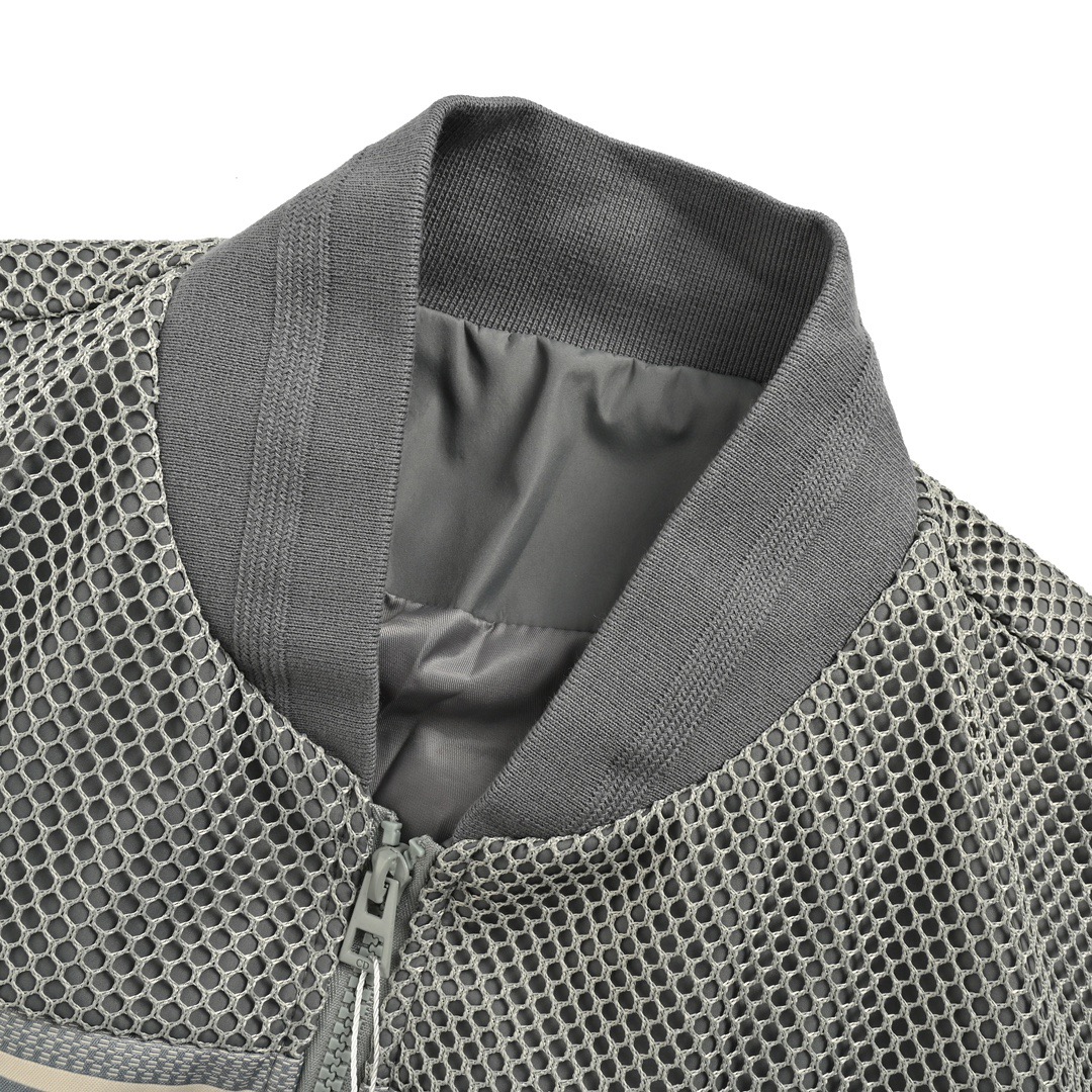 Dior/迪奥 24Fw 网眼织带棒球服夹克外套