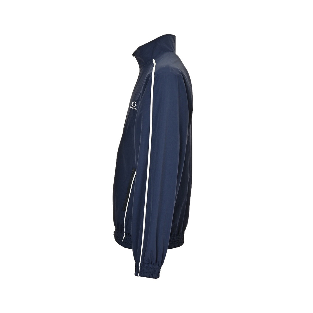 Balenciaga/巴黎世家 秀款loop sports icon刺绣双面皮夹克 Balenciaga/巴黎世家 秀款loop sports icon刺绣双面皮夹克