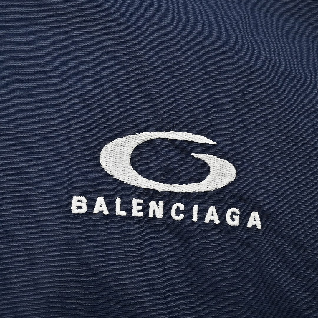 Balenciaga/巴黎世家 秀款loop sports icon刺绣双面皮夹克 Balenciaga/巴黎世家 秀款loop sports icon刺绣双面皮夹克