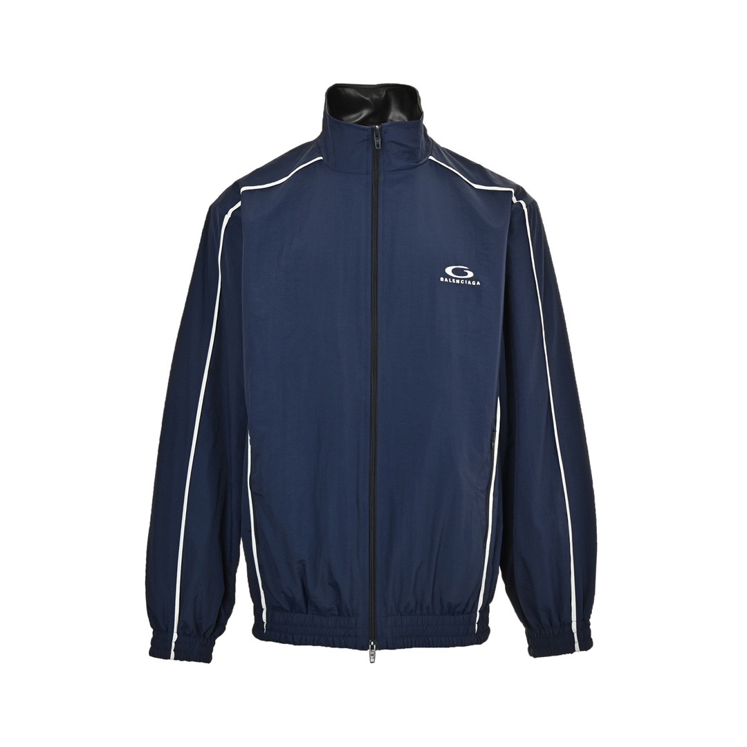 Balenciaga/巴黎世家 秀款loop sports icon刺绣双面皮夹克 Balenciaga/巴黎世家 秀款loop sports icon刺绣双面皮夹克