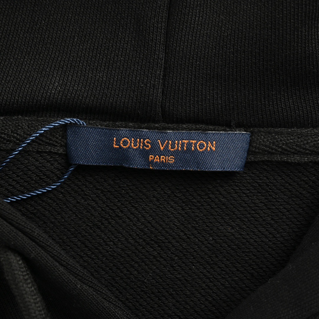 Louis Vuitton/路易威登 小飞机字母logo印花连帽卫衣 Louis Vuitton/路易威登 小飞机字母logo印花连帽卫衣