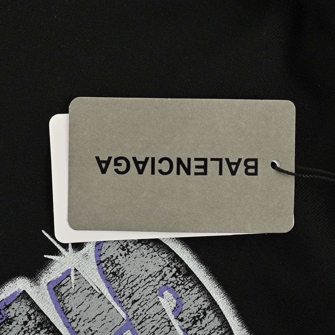 Balenciaga/巴黎世家 钻石字母印花连帽卫衣 Balenciaga/巴黎世家 钻石字母印花连帽卫衣