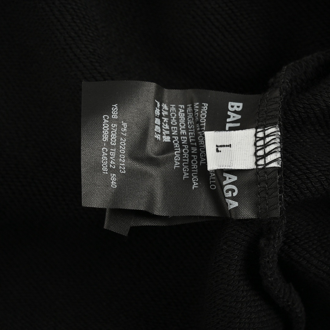 Balenciaga/巴黎世家 钻石字母印花连帽卫衣 Balenciaga/巴黎世家 钻石字母印花连帽卫衣