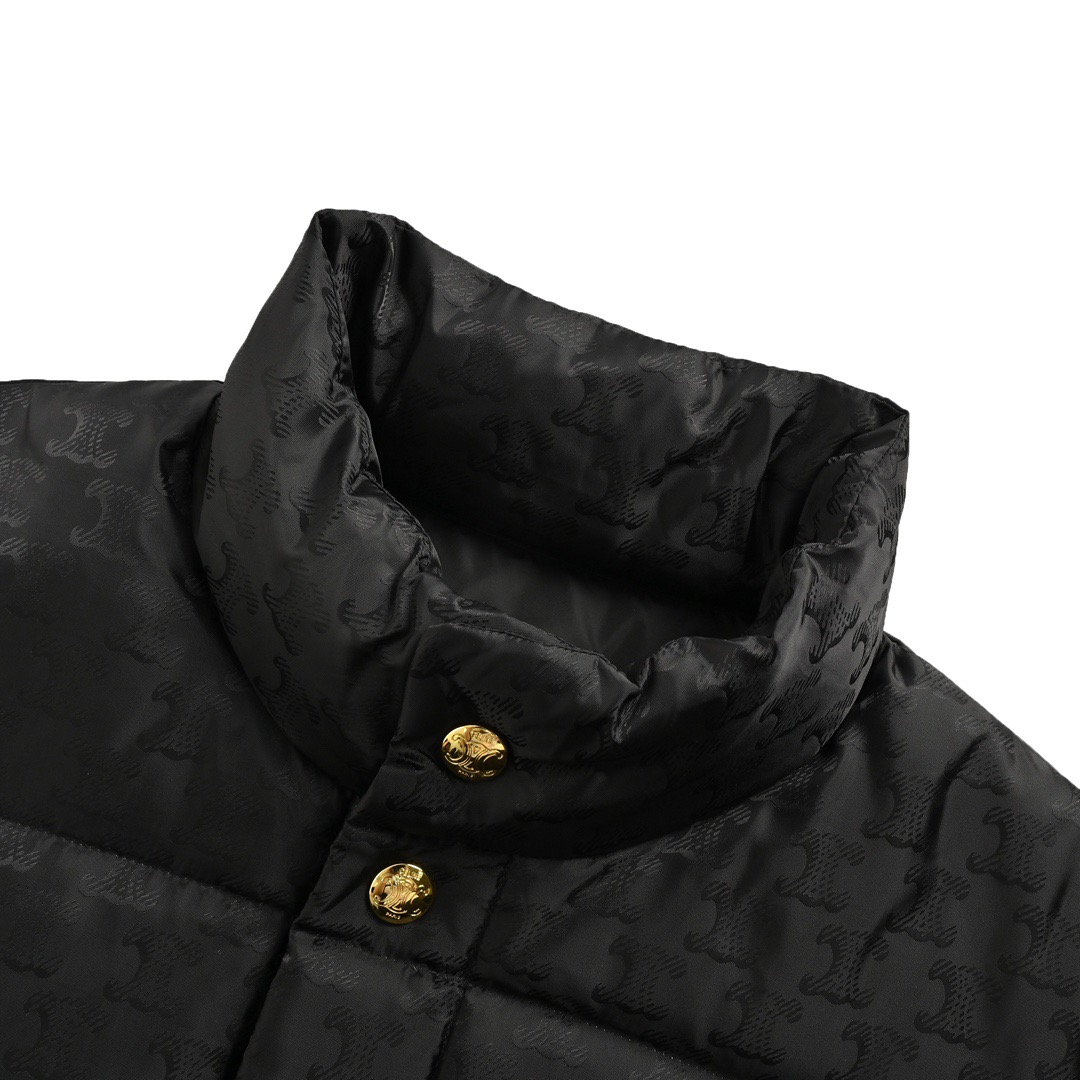 Celine/赛琳 凯旋门暗纹羽绒马甲 Celine/赛琳 凯旋门暗纹羽绒马甲