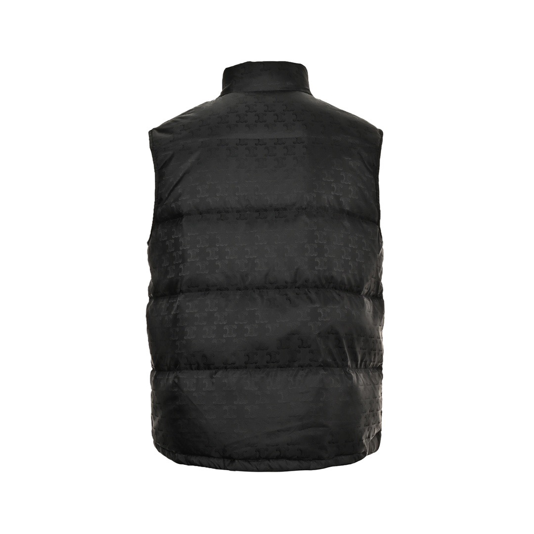 Celine/赛琳 凯旋门暗纹羽绒马甲 Celine/赛琳 凯旋门暗纹羽绒马甲