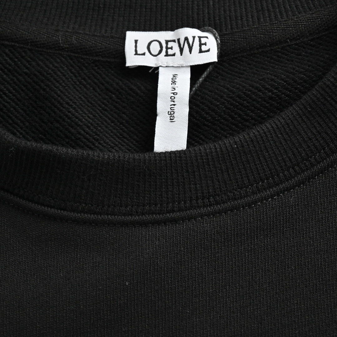Loewe /罗意威 经典刺绣logo圆领卫衣