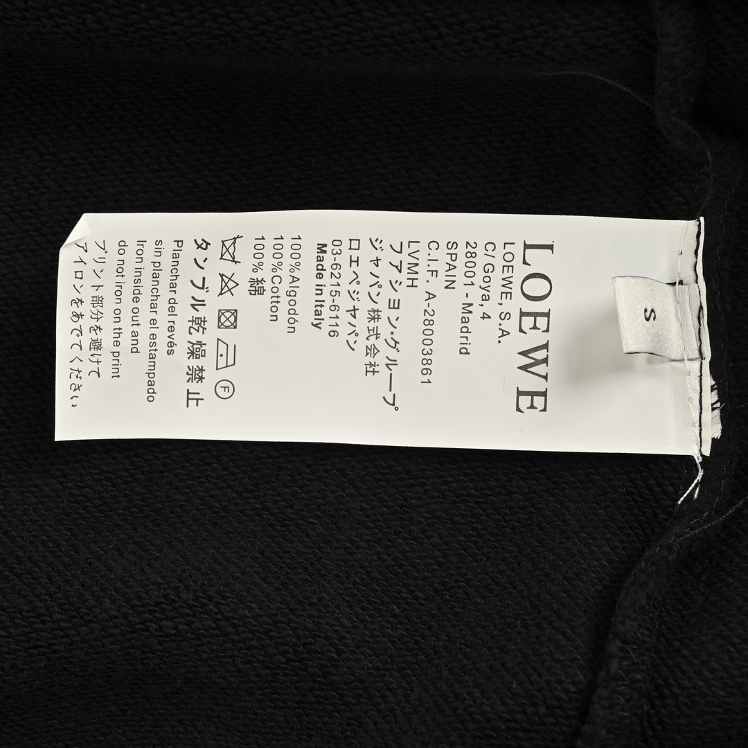 Loewe/罗意威 24Fw 渐变水洗印花圆领卫衣