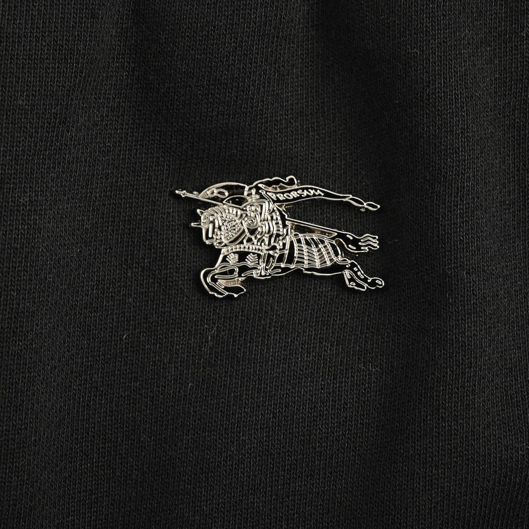 Burberry/巴宝莉 镶嵌金属战马logo长裤 Burberry/巴宝莉 镶嵌金属战马logo长裤