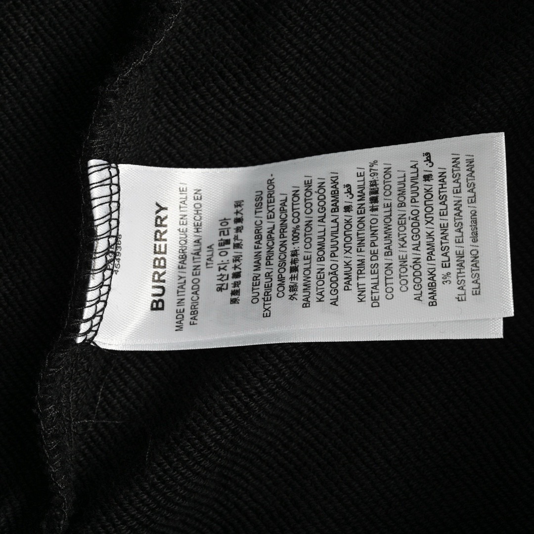 Burberry/巴宝莉 镶嵌金属战马logo长裤 Burberry/巴宝莉 镶嵌金属战马logo长裤