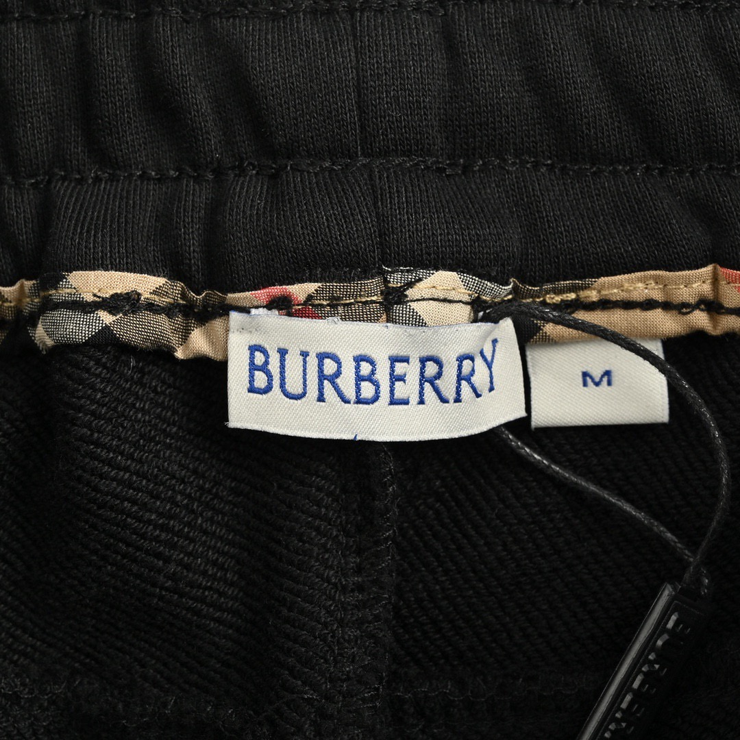 Burberry/巴宝莉 镶嵌金属战马logo长裤 Burberry/巴宝莉 镶嵌金属战马logo长裤