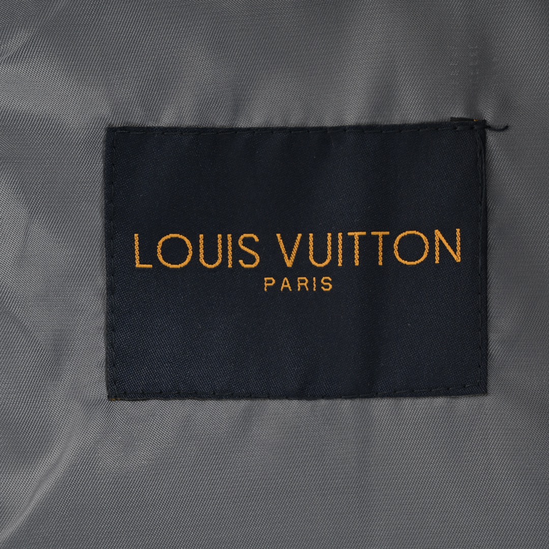 Louis Vuitton/路易威登 24Fw 拼接老花满印风衣外套 Louis Vuitton/路易威登 24Fw 拼接老花满印风衣外套