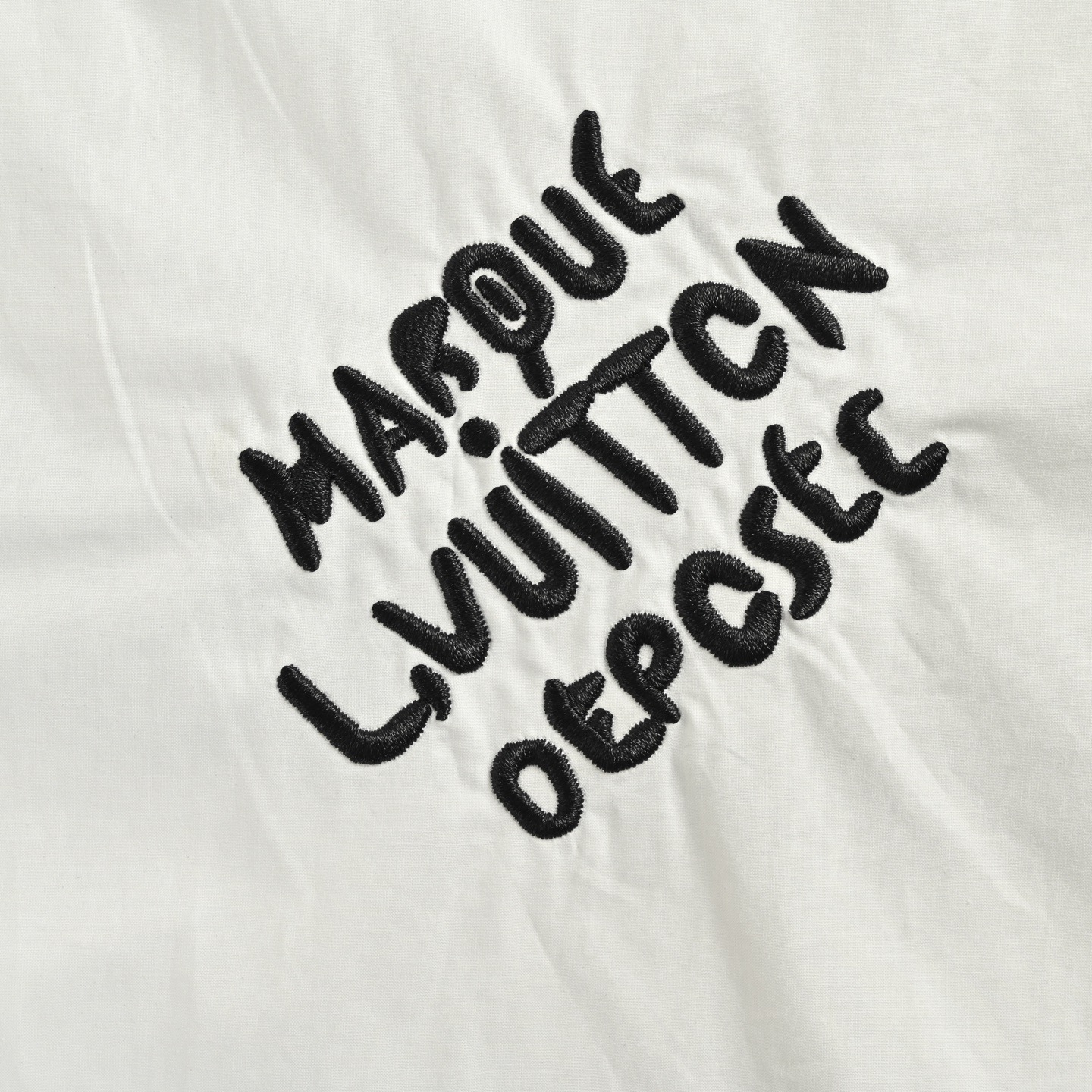 Louis Vuitton/路易威登 25ss 刺绣字母logo衬衫 Louis Vuitton/路易威登 25ss 刺绣字母logo衬衫