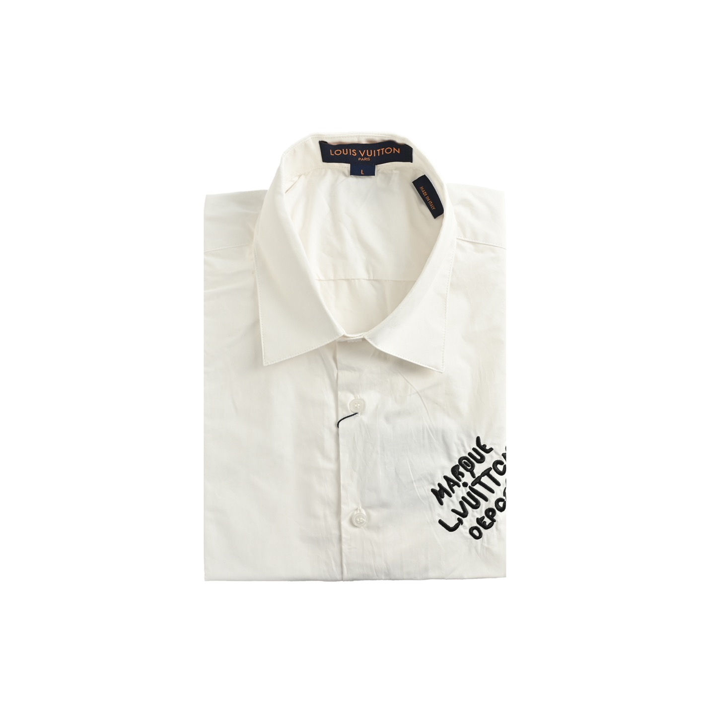 Louis Vuitton/路易威登 25ss 刺绣字母logo衬衫 Louis Vuitton/路易威登 25ss 刺绣字母logo衬衫