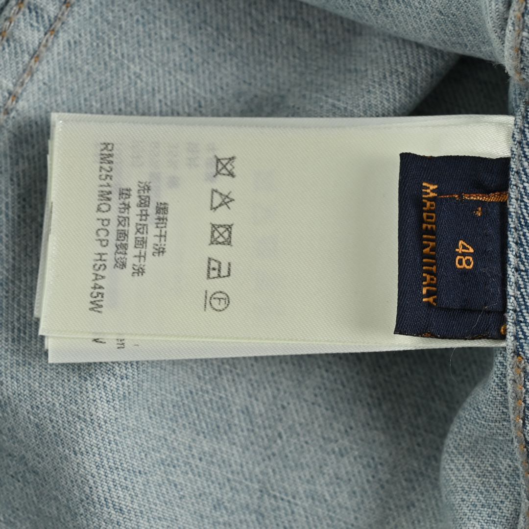 Louis Vuitton/路易威登 24Fw 刺绣logo牛仔外套 Louis Vuitton/路易威登 24Fw 刺绣logo牛仔外套