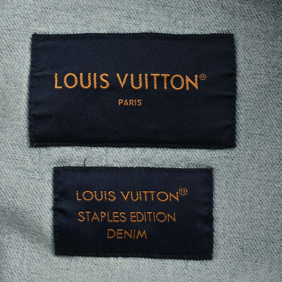 Louis Vuitton/路易威登 24Fw 刺绣logo牛仔外套 Louis Vuitton/路易威登 24Fw 刺绣logo牛仔外套