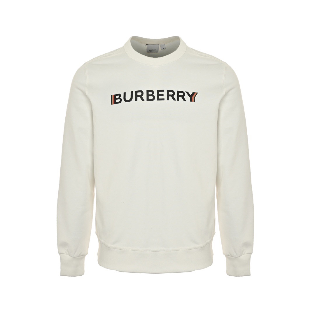 Burberry/巴宝莉 经典重影字母印花圆领卫衣 Burberry/巴宝莉 经典重影字母印花圆领卫衣