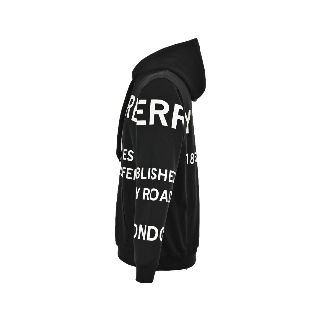 Burberry/巴宝莉 厚胶字母印花连帽卫衣-High Quatity Cheap Brand wholesale wholesaler seller Clothes Bags handbags Sneakers Top Fashion Clothing Shoes from China Factory Chinese suppliers best Quality Beautiful Price Burberry/巴宝莉 厚胶字母印花连帽卫衣