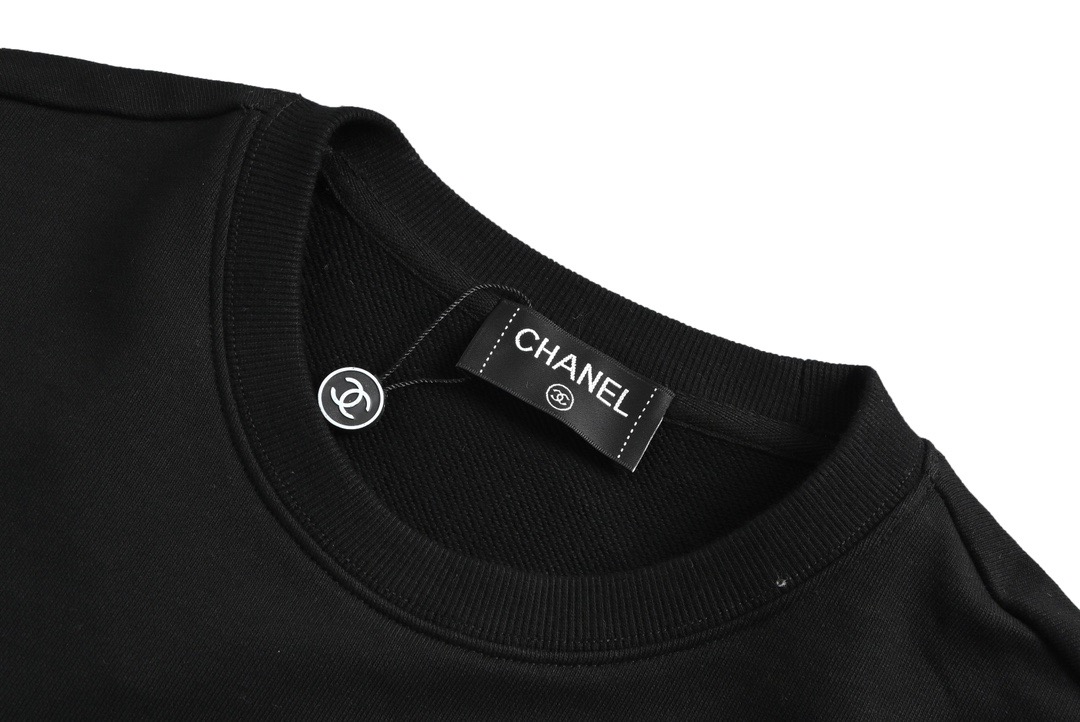 Chanel /香奈儿21ss 经典刺绣双C圆领卫衣-High Quatity Cheap Brand wholesale wholesaler seller Clothes Bags handbags Sneakers Top Fashion Clothing Shoes from China Factory Chinese suppliers best Quality Beautiful Price Chanel /香奈儿21ss 经典刺绣双C圆领卫衣