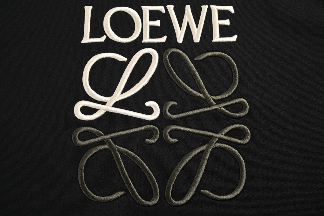 Loewe/罗意威 经典刺绣大logo圆领卫衣