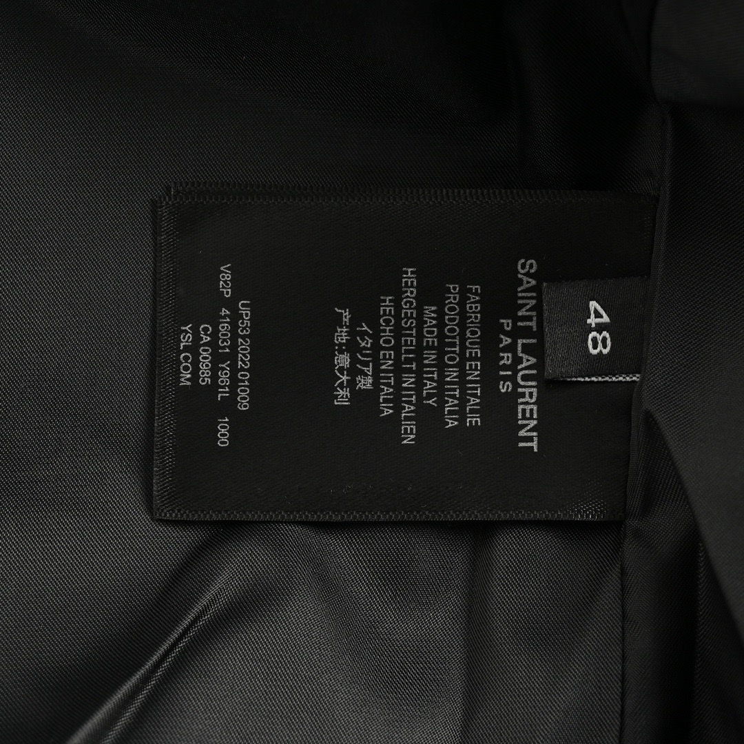 Saint Laurent Paris SLP 圣罗兰 羊毛棒球服外套-High Quatity Cheap Brand wholesale wholesaler seller Clothes Bags handbags Sneakers Top Fashion Clothing Shoes from China Factory Chinese suppliers best Quality Beautiful Price Saint Laurent Paris SLP 圣罗兰 羊毛棒球服外套