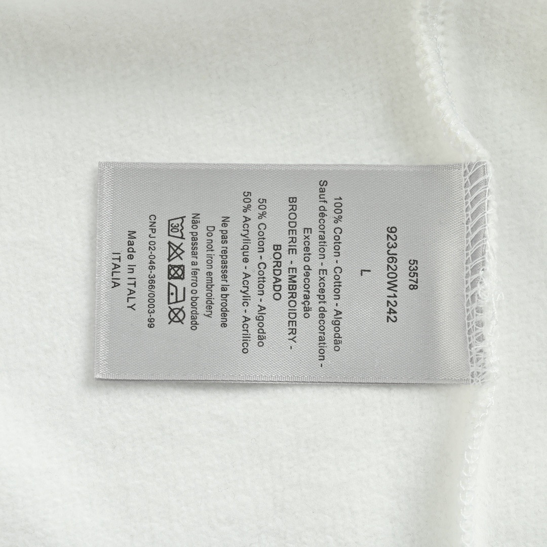 Dior/迪奥 23Fw 前后签名字母刺绣连帽卫衣-High Quatity Cheap Brand wholesale wholesaler seller Clothes Bags handbags Sneakers Top Fashion Clothing Shoes from China Factory Chinese suppliers best Quality Beautiful Price Dior/迪奥 23Fw 前后签名字母刺绣连帽卫衣