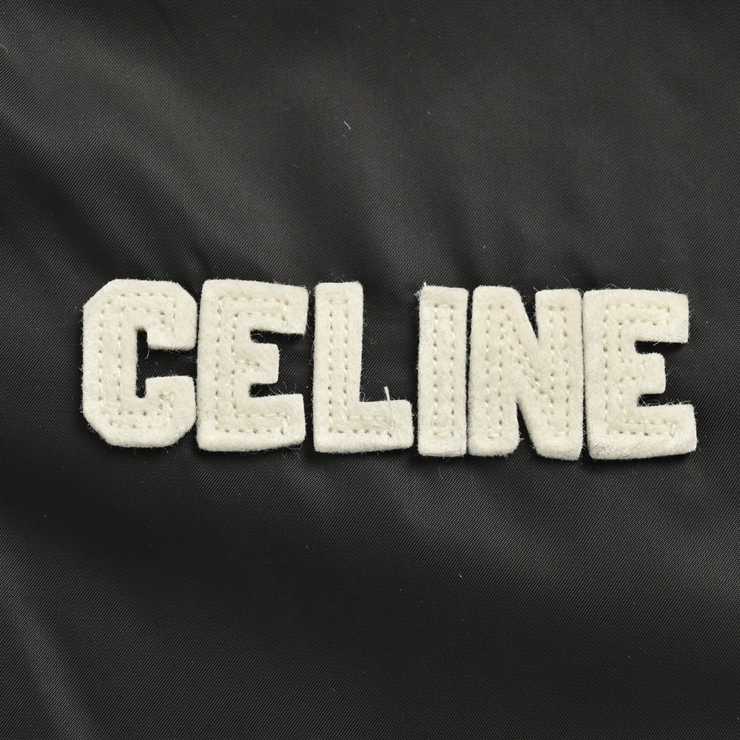 Celine/赛琳 24Fw 字母棒球服棉服外套-High Quatity Cheap Brand wholesale wholesaler seller Clothes Bags handbags Sneakers Top Fashion Clothing Shoes from China Factory Chinese suppliers best Quality Beautiful Price Celine/赛琳 24Fw 字母棒球服棉服外套