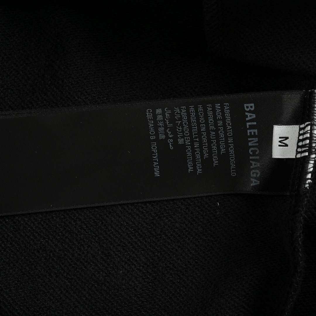 Balenciaga & Adidas 三叶草印花圆领卫衣
