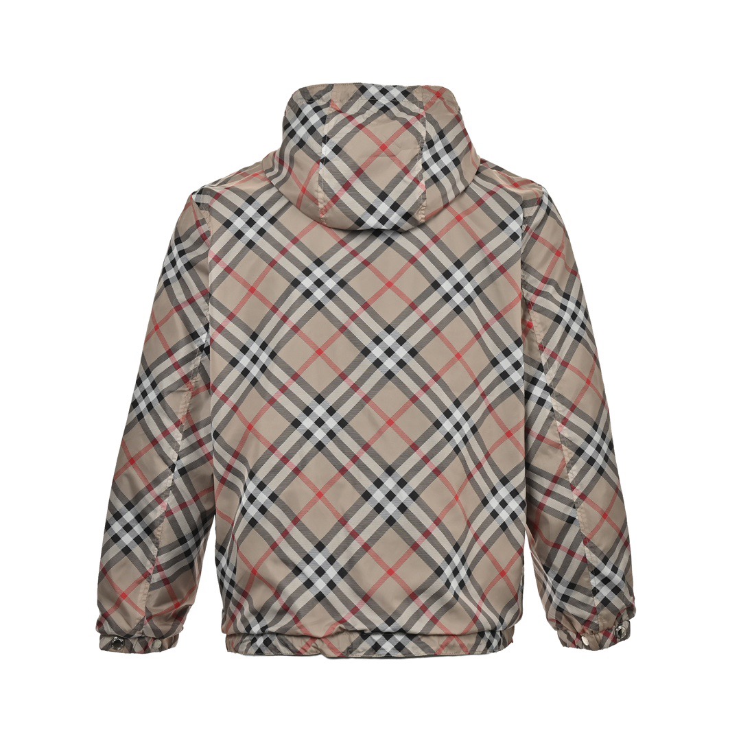 Burberry/巴宝莉 24ss 格纹战马双面穿夹克外套-High Quatity Cheap Brand wholesale wholesaler seller Clothes Bags handbags Sneakers Top Fashion Clothing Shoes from China Factory Chinese suppliers best Quality Beautiful Price Burberry/巴宝莉 24ss 格纹战马双面穿夹克外套