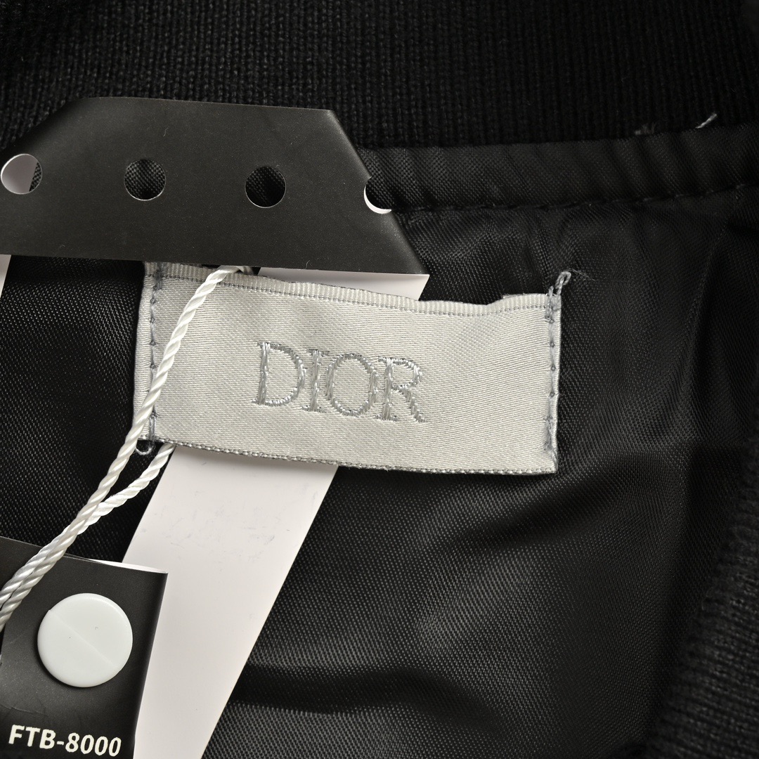 Dior /迪奥 24Fw 刺绣字母棒球服夹克外套