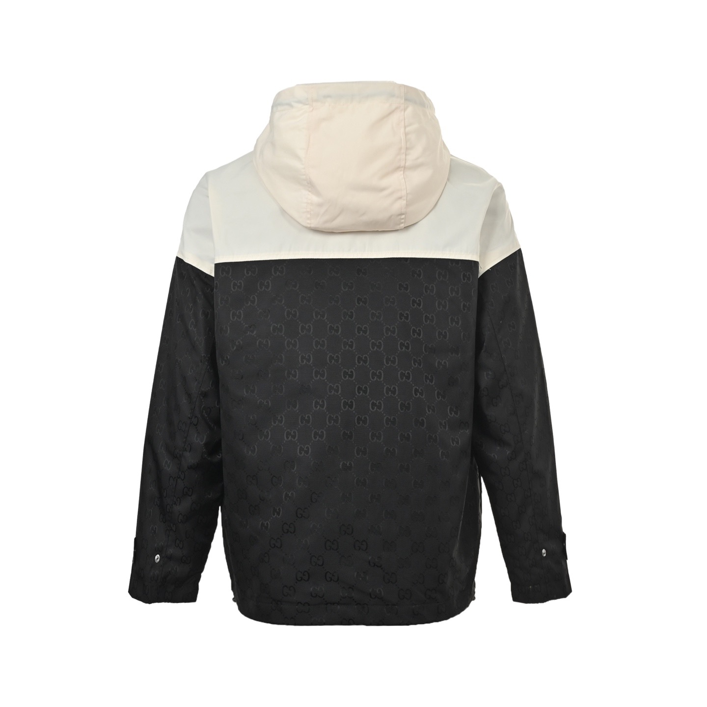 Gucci/古驰 暗纹提花拼接连帽风衣外套-High Quatity Cheap Brand wholesale wholesaler seller Clothes Bags handbags Sneakers Top Fashion Clothing Shoes from China Factory Chinese suppliers best Quality Beautiful Price Gucci/古驰 暗纹提花拼接连帽风衣外套