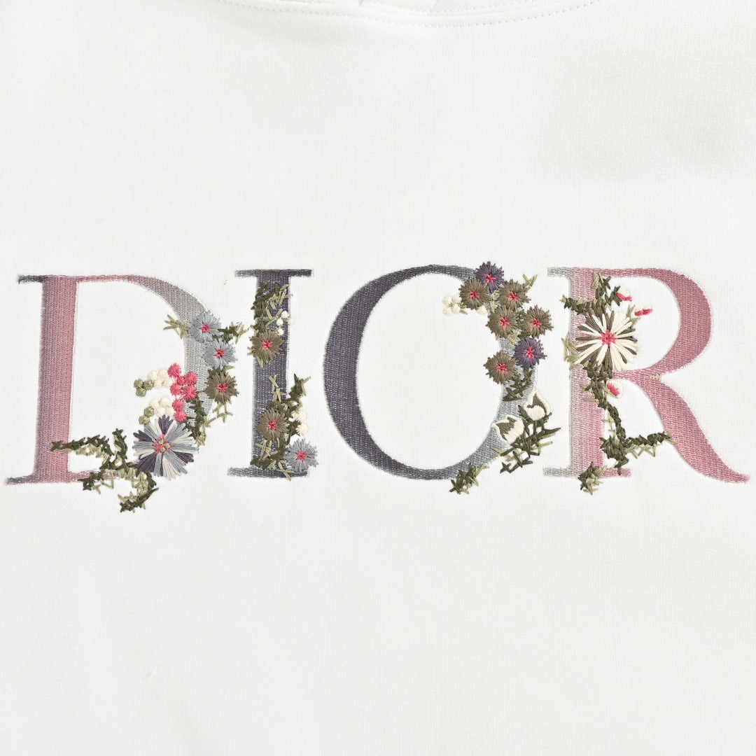 Dior /迪奥 22Fw 渐变花卉字母刺绣连帽卫衣-High Quatity Cheap Brand wholesale wholesaler seller Clothes Bags handbags Sneakers Top Fashion Clothing Shoes from China Factory Chinese suppliers best Quality Beautiful Price Dior /迪奥 22Fw 渐变花卉字母刺绣连帽卫衣