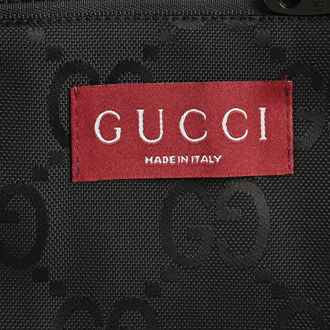 Gucci /古驰 24Fw 红绿织带暗纹风衣外套