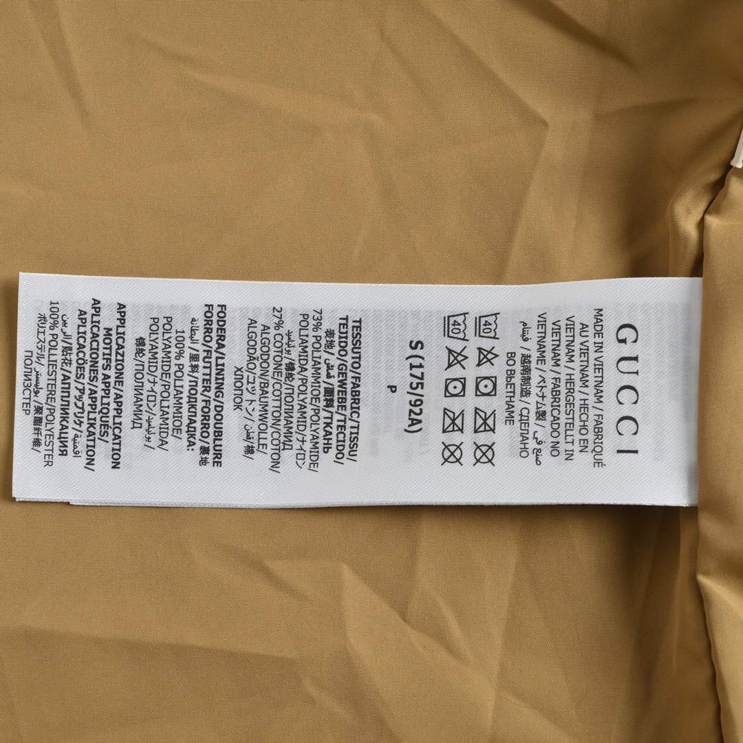Gucci & The North Face 联名款冲锋衣夹克外套