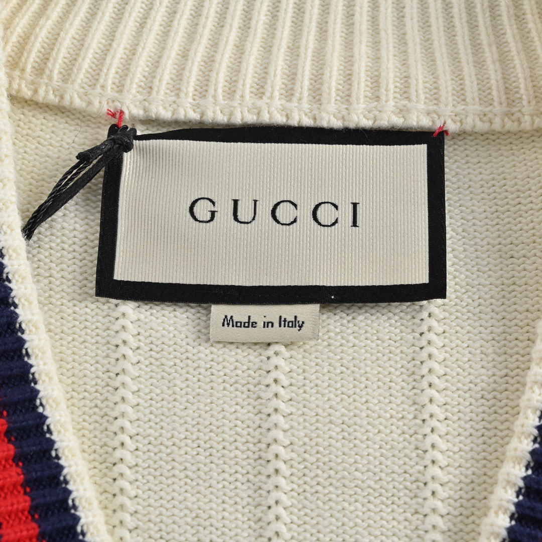 Gucci/古驰 21Fw 双G针织镂空开衫毛衣-High Quatity Cheap Brand wholesale wholesaler seller Clothes Bags handbags Sneakers Top Fashion Clothing Shoes from China Factory Chinese suppliers best Quality Beautiful Price Gucci/古驰 21Fw 双G针织镂空开衫毛衣
