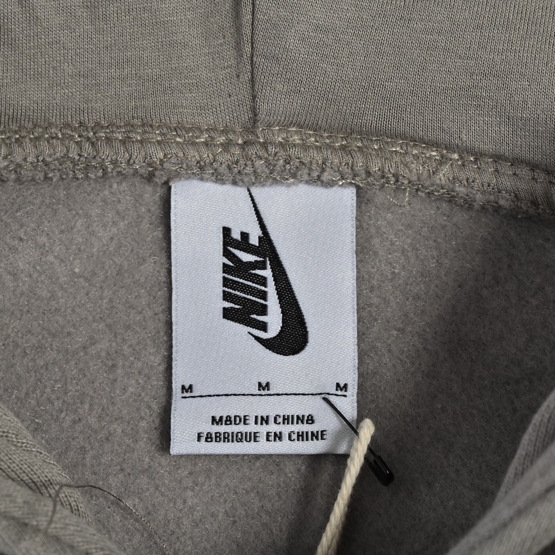 Fear of god & Nike 联名刺绣小标双帽卫衣 超级爱的这件双帽