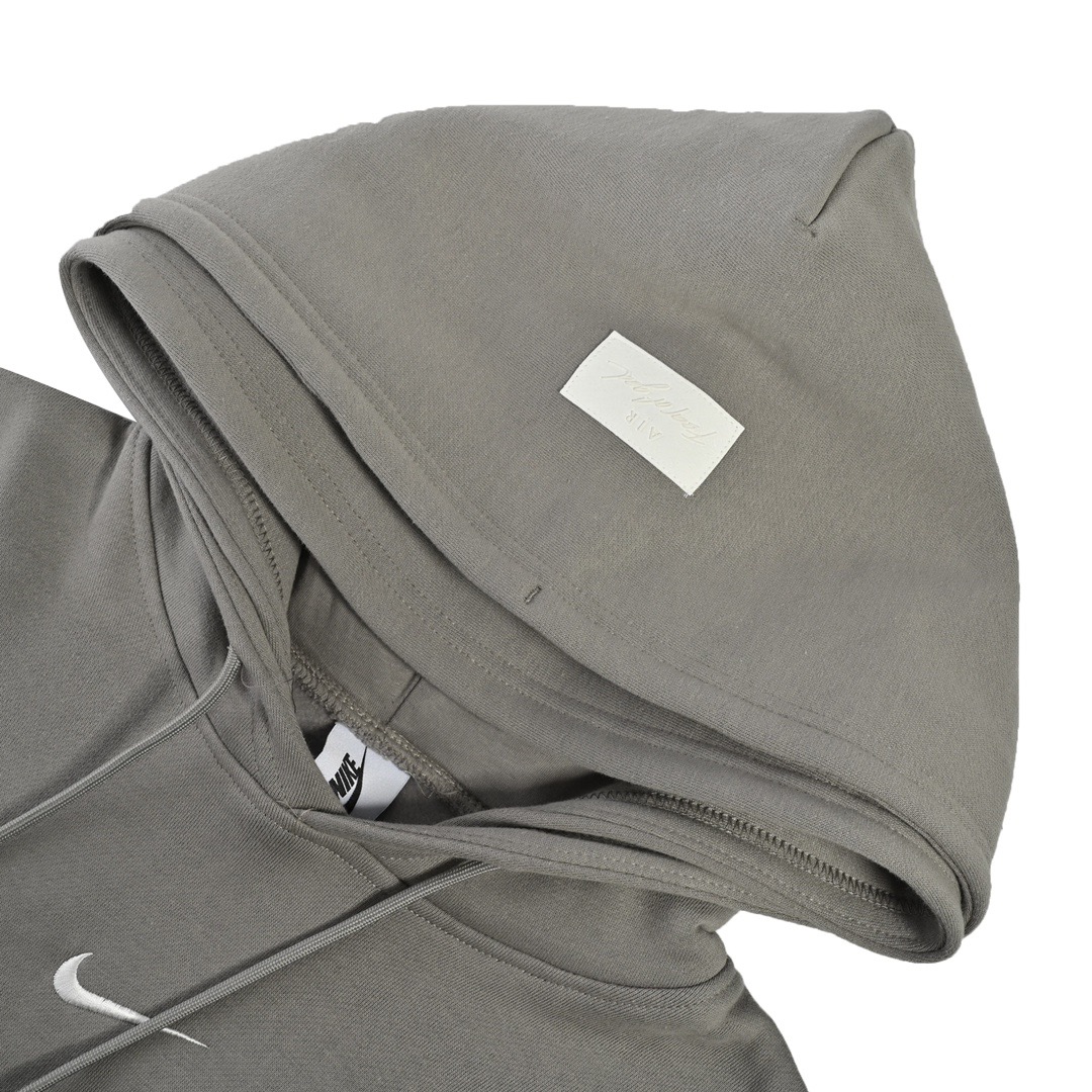 Fear of god & Nike 联名刺绣小标双帽卫衣 超级爱的这件双帽