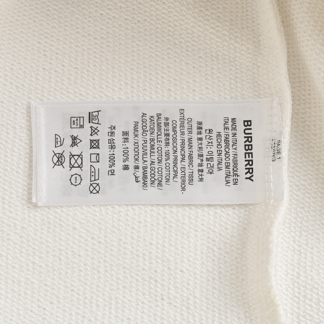 Burberry/巴宝莉 刺绣泰迪小熊圆领卫衣 Burberry/巴宝莉 刺绣泰迪小熊圆领卫衣