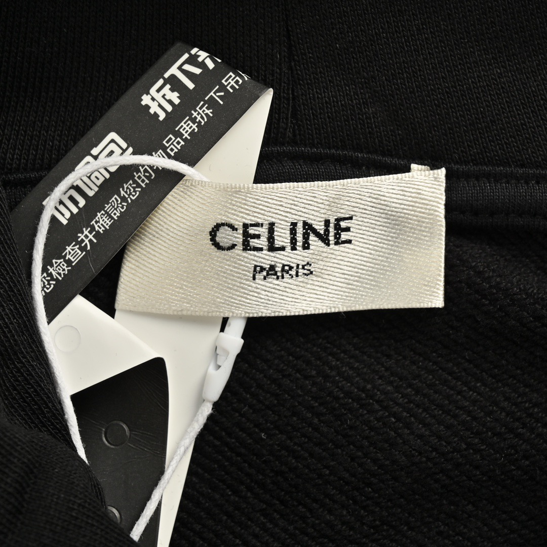 Celine/赛琳 字母织带连帽卫衣 法国时尚奢侈品牌CELINE秉持风格美学