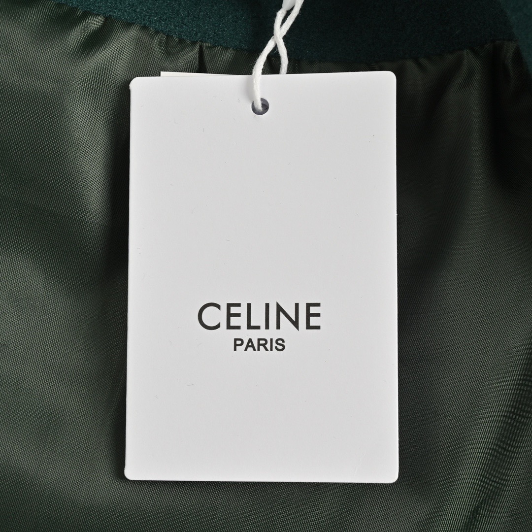 Celine/赛琳 拼接刺绣棒球服夹克外套