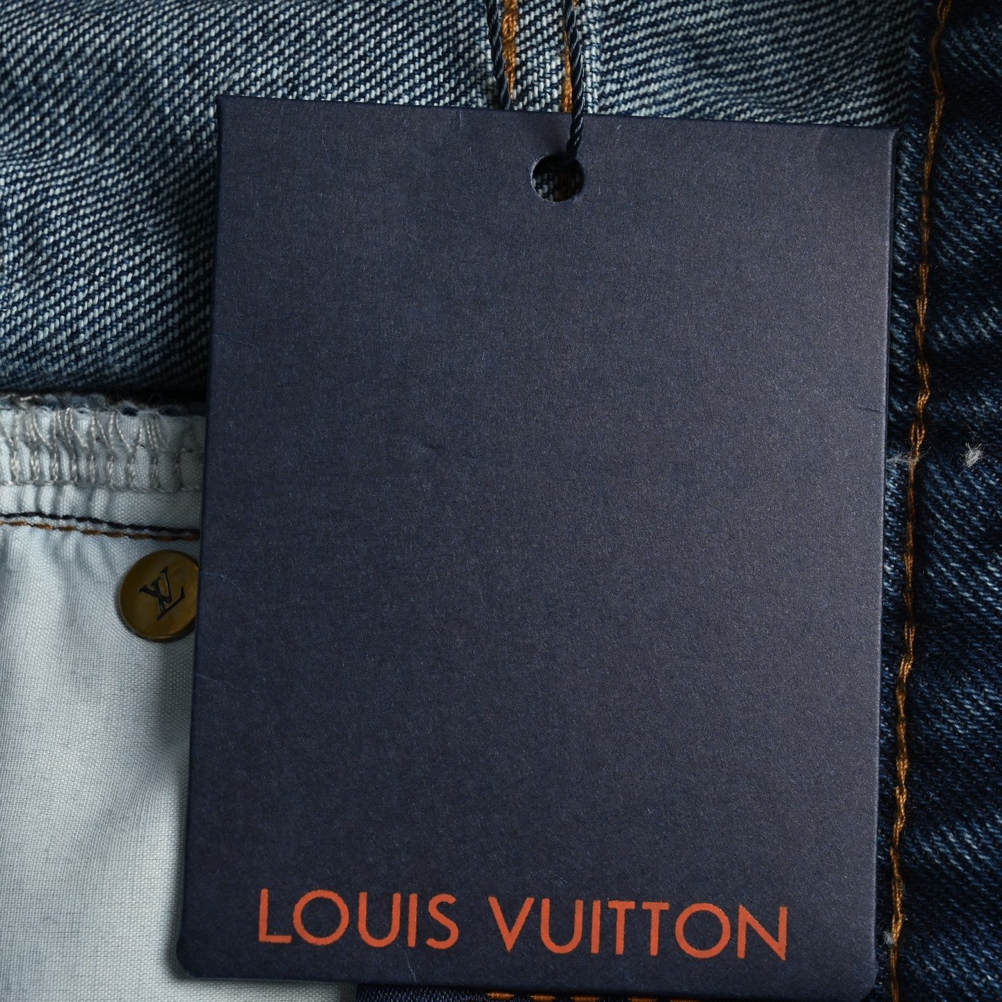 Louis Vuitton/路易威登 24Fw 日晒褪色水洗牛仔裤