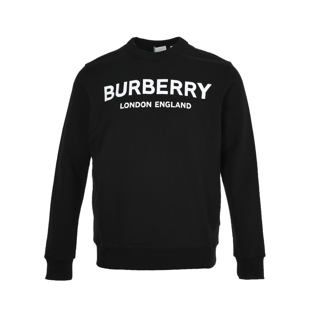 Burberry/巴宝莉 经典字母印花圆领卫衣-Chinese UA Cheap High Quatity Brand Clothes Bags handbags Sneakers wholesale wholesaler seller from China Factory suppliers Fashion Clothing Shoes best Quality Beautiful Price Burberry/巴宝莉 经典字母印花圆领卫衣