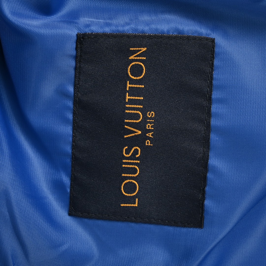 Louis Vuitton/路易威登 V字母刺绣拼接棒球服夹克外套
